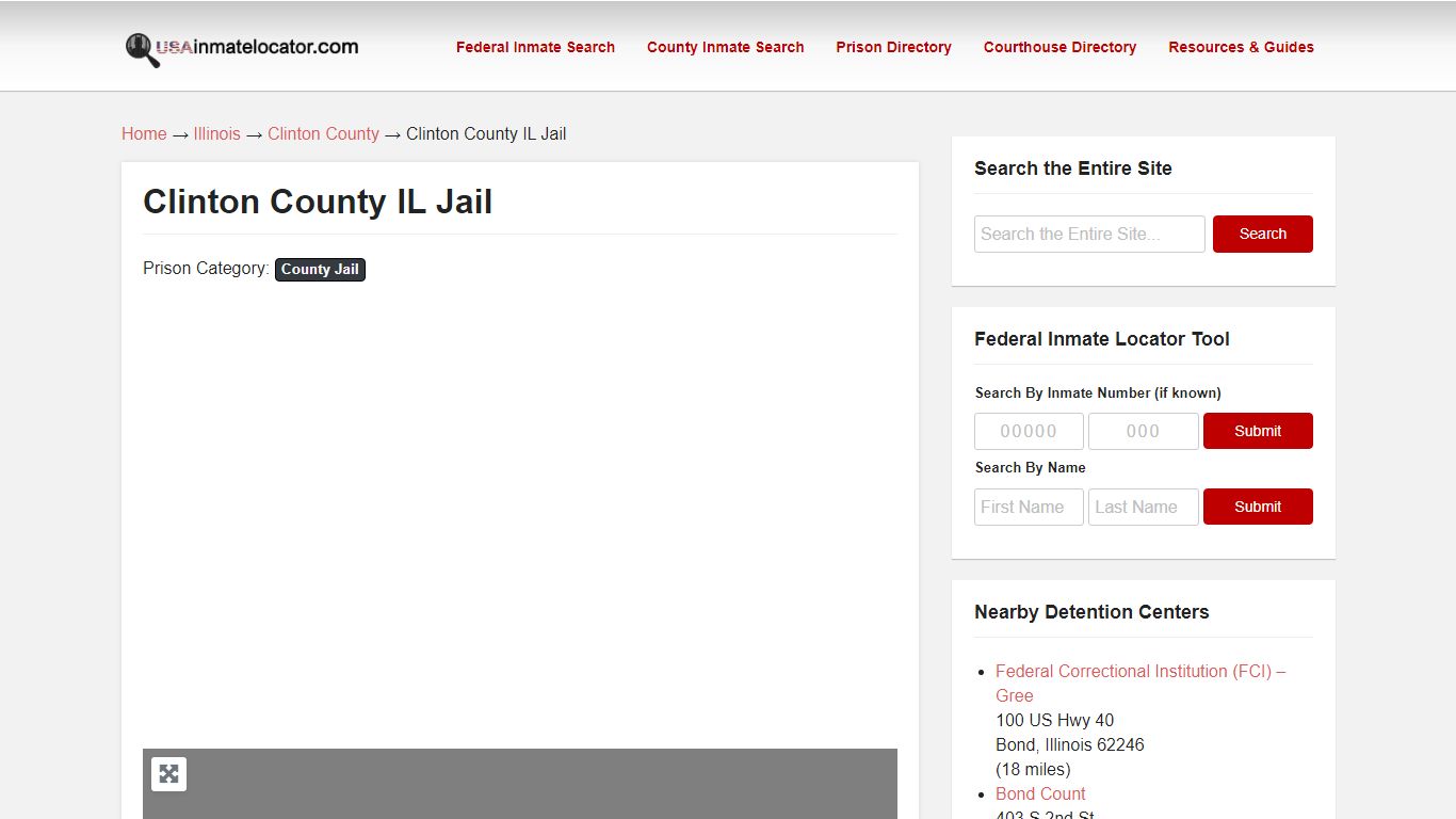 Clinton County IL Jail | USA Inmate Locator